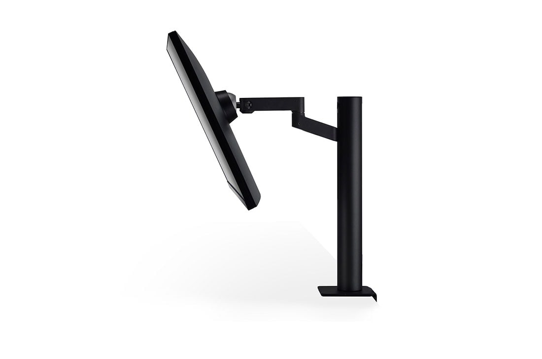 LG Οθόνη Ergo IPS 31,5'' UHD 4K με θύρα USB-C, πλαϊνή όψη της οθόνης με κλίση προς τα κάτω, 32UN880K-B, thumbnail 8
