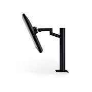 LG Οθόνη Ergo IPS 31,5'' UHD 4K με θύρα USB-C, πλαϊνή όψη της οθόνης με κλίση προς τα κάτω, 32UN880K-B, thumbnail 8