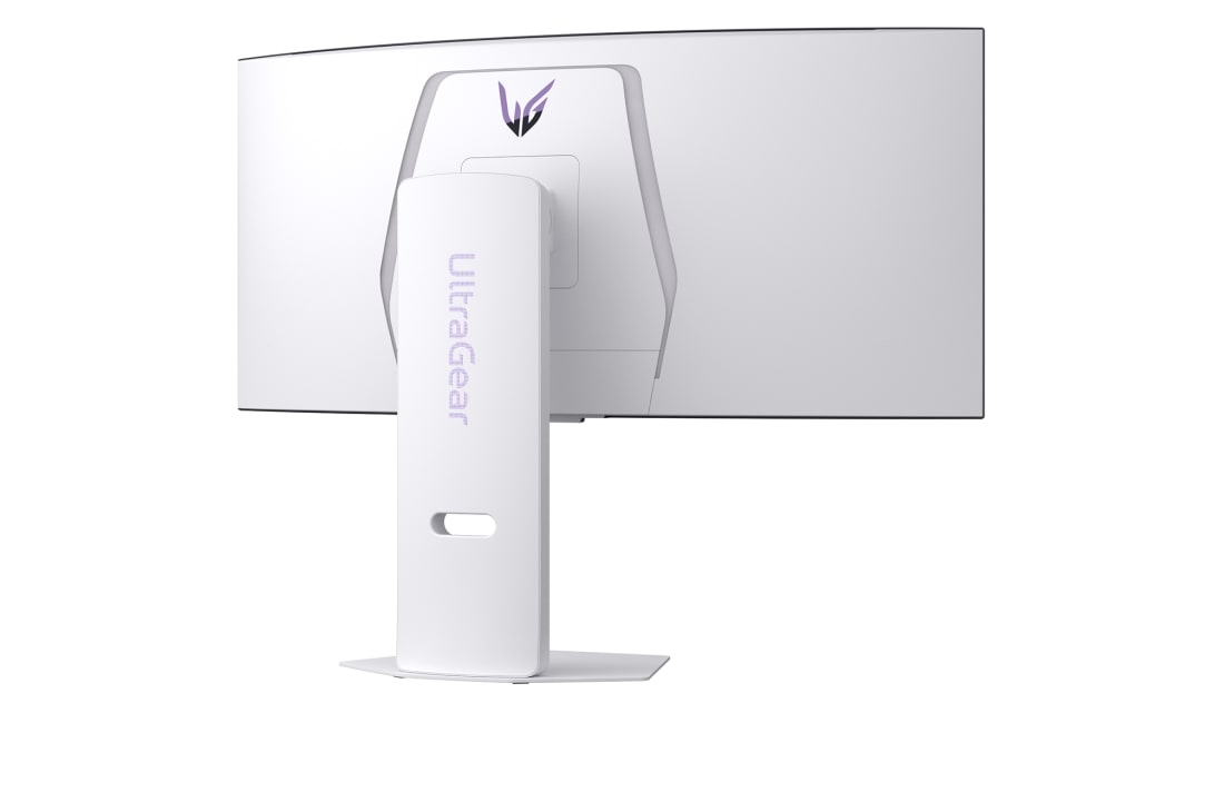 LG Κυρτή smart οθόνη για παιχνίδια LG UltraGear™ 34 ιντσών OLED 240Hz WQHD | webOS, 0.03ms (GtG), 240Hz, DisplayHDR True Black 400, πίσω προοπτική όψη με σβηστά φώτα, 34GX90SA-W, thumbnail 12