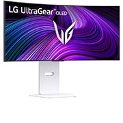 LG Κυρτή smart οθόνη για παιχνίδια LG UltraGear™ 34 ιντσών OLED 240Hz WQHD | webOS, 0.03ms (GtG), 240Hz, DisplayHDR True Black 400, πλαϊνή όψη σε γωνία +15 μοιρών, 34GX90SA-W, thumbnail 3