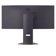 LG Κυρτή οθόνη για παιχνίδια LG UltraGear™ 34 ιντσών OLED 160Hz WQHD | 160Hz, AMD FreeSync™ Premium, vue arrière avec lumières allumées, 34G600A-B, thumbnail 11
