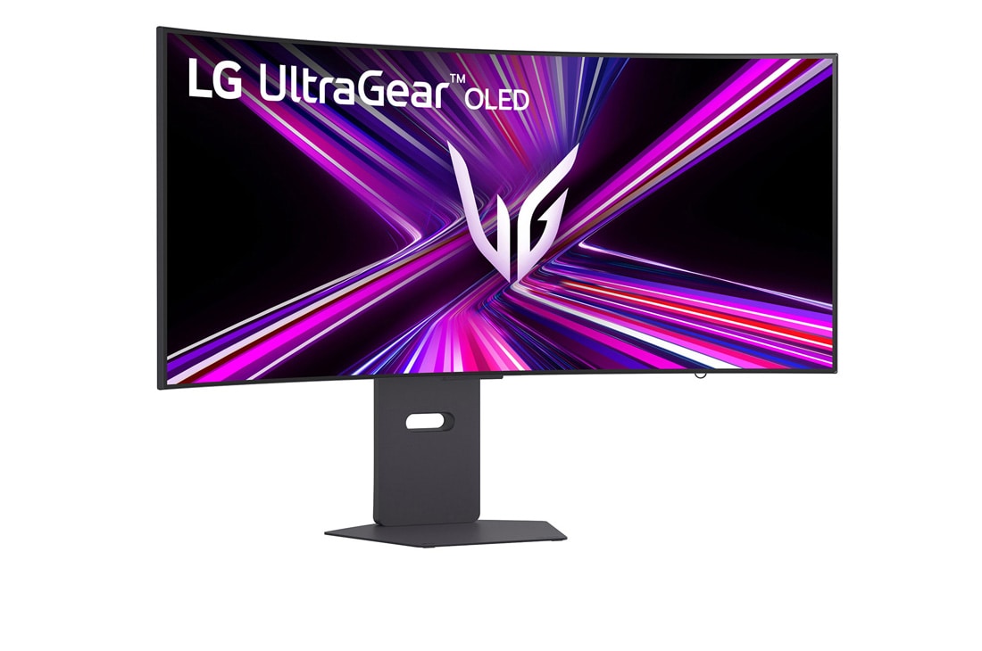 LG Κυρτή οθόνη για παιχνίδια LG UltraGear™ 39 ιντσών OLED 240Hz WQHD | 0.03ms (GtG), DisplayHDR True Black 400, USB-C (PD 65W) & HDMI 2.1, πλαϊνή όψη σε γωνία -15 μοιρών, 39GX900A-B, thumbnail 2