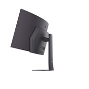 LG Κυρτή οθόνη για παιχνίδια LG UltraGear™ 45 ιντσών OLED 240Hz WQHD | 0.03ms (GtG), DisplayHDR True Black 400, USB-C (PD 65W) & HDMI 2.1, πίσω προοπτική όψη, 45GX900A-B, thumbnail 7