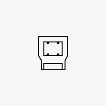 Εικονίδιο ανάντη USB 3.0.	