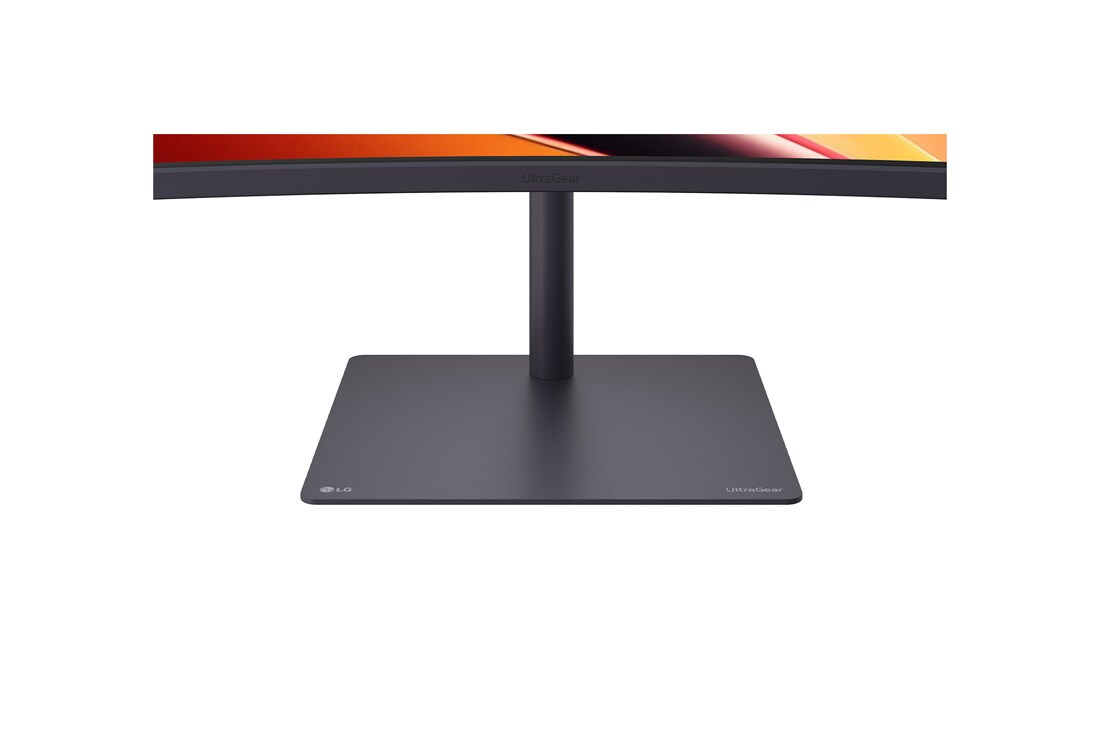 LG Οθόνη LG UltraGear™ G6 34 ιντσών WQHD 240Hz |DCI-P3 95% (Typ.), VESA DisplayHDR™ 400, 1ms (GtG), USB-C (PD 15W), μπροστινή κοντινή όψη της βάσης στήριξης, 34G630A-B, thumbnail 16