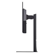 LG UltraGear™ 27 ιντσών 4ης γενιάς OLED 280Hz QHD │27GX700A με VESA DisplayHDR™ True Black 500, οπίσθια όψη με αναμμένα φώτα, 27GX700A-B, thumbnail 5