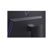 LG UltraGear™ 27 ιντσών 4ης γενιάς OLED 280Hz QHD │27GX700A με VESA DisplayHDR™ True Black 500, Εικόνα δεξιάς πλευράς, 27GX700A-B, thumbnail 17