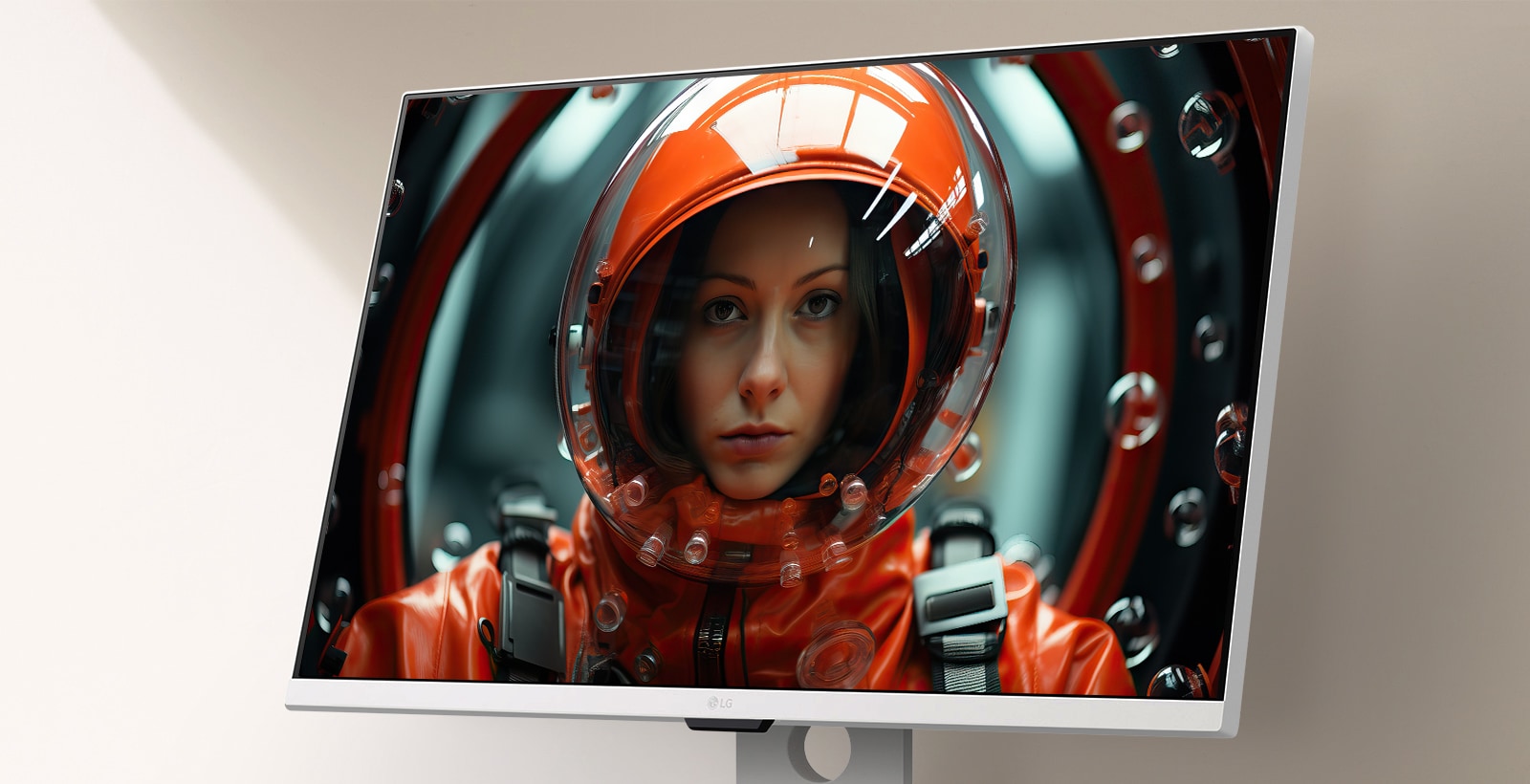 LG Smart Monitor που χρησιμοποιείται για καθηλωτική θέαση ταινιών