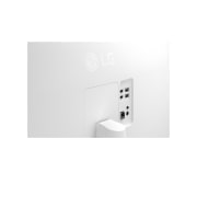 LG Κυρτό Smart Monitor 34 ιντσών WQHD με webOS, Κοντινό πλάνο των πίσω θυρών εισόδου, 34U601SA-W, thumbnail 10