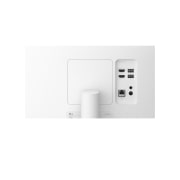 LG Κυρτό Smart Monitor 34 ιντσών WQHD με webOS, Ευθύ, κοντινό πλάνο των πίσω θυρών εισόδου, 34U601SA-W, thumbnail 11