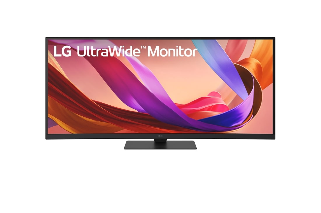 LG Οθόνη 34 ιντσών UltraWide WQHD (3440x1440) 21:9 IPS, Μπροστινή όψη υπό γωνία της υπερευρυγώνιας οθόνης (δεξιά), 34U650A-B, thumbnail 5