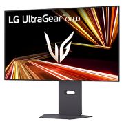 LG UltraGear™ GX8 32 ιντσών OLED 240Hz 4K UHD |32GX870A με Dual-Mode, DCI-P3 98.5% (Typ.), VESA DisplayHDR™ True Black 400, 0.03ms (GtG), DP 2.1, οπίσθια όψη με σβηστά φώτα, 32GX850A-B, thumbnail 6