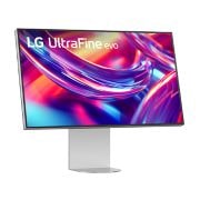 LG UltraFine™evo 32 ιντσών Nano IPS Black 6K με Thunderbolt™ 5, Πλαϊνή όψη της οθόνης σε γωνία 15 μοιρών με κλίση, 32U990A-S, thumbnail 3