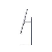 LG UltraFine™evo 32 ιντσών Nano IPS Black 6K με Thunderbolt™ 5, Πλαϊνή όψη της οθόνης σε γωνία 90 μοιρών με κλίση, 32U990A-S, thumbnail 7
