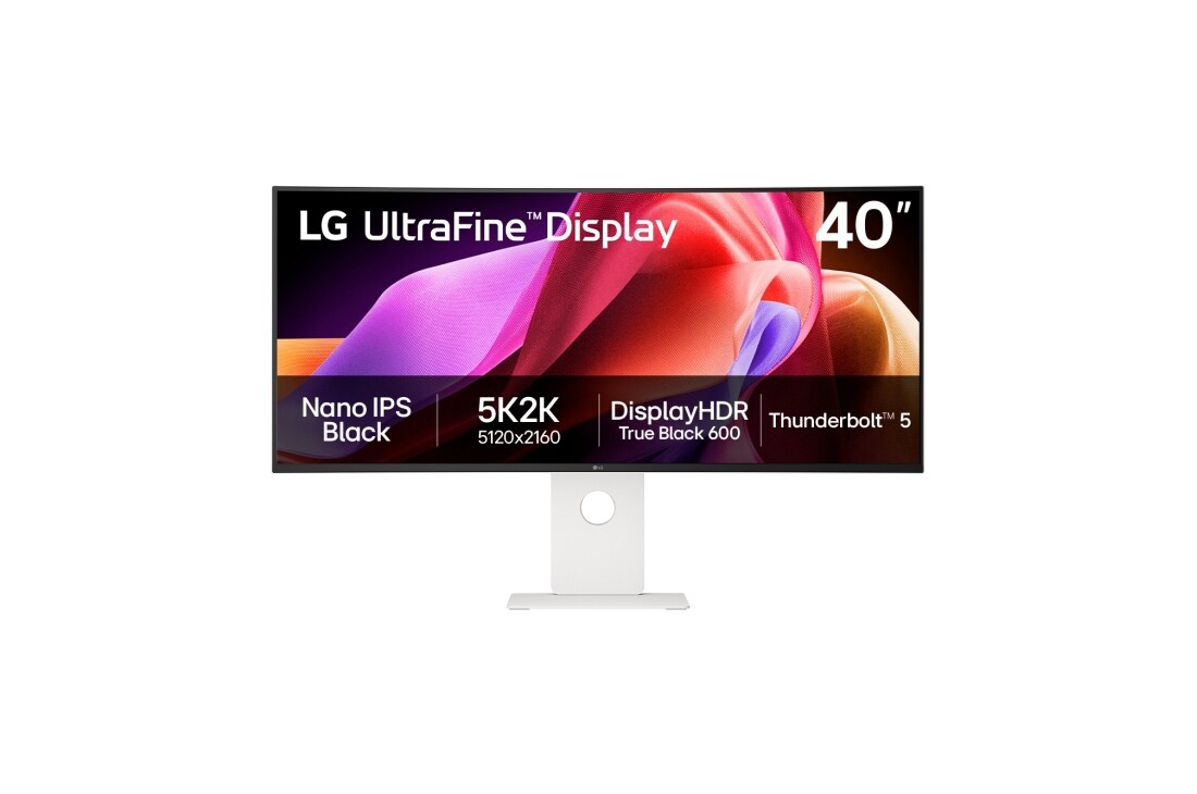 LG UltraFine™ 40 ιντσών Nano IPS Black 5K2K με Thunderbolt™ 5, Κάρτα USP: Κύρια εικόνα προϊόντος, 49U950A-W, thumbnail 12
