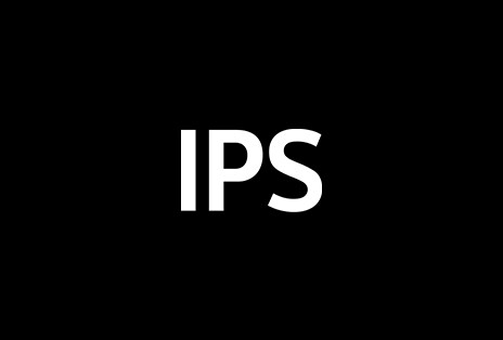 Λογότυπο της οθόνης IPS.
