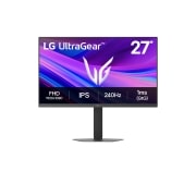 LG UltraGear™ G4 27 ιντσών Full HD  240Hz│27G440A με sRGB 99% (Typ.), 1ms (GtG), HDMI 2.0, μπροστινή όψη, 27G440A-B, thumbnail 1