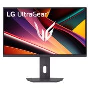 LG  LG UltraGear™ G6 27 ιντσών 200Hz QHD│27G610A με sRGB 99% (Typ.), VESA DisplayHDR™ 400, 1ms (GtG), HDMI 2.0, κοντινό πλάνο του πίσω εμβλήματος, 27G610A-B, thumbnail 14