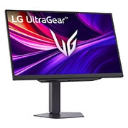 LG UltraGear™ GX7 27 ιντσών Οθόνη για παιχνίδια OLED QHD 240Hz |27GX704A | DisplayHDR™ True Black 400, 0.03ms (GtG), Πάνελ glare, Μπροστινή όψη με χαμηλωμένο ύψος βάσης, 27G810A-B, thumbnail 4
