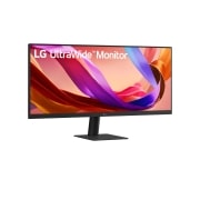 LG Οθόνη 34 ιντσών UltraWide 21:9 WFHD (2560x1080) IPS, Πλαϊνή όψη σε γωνία +15 μοιρών, 29U511A-B, thumbnail 3