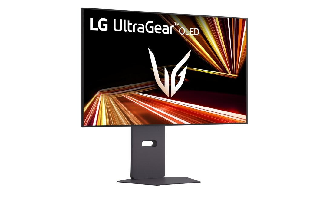 LG UltraGear™ GX8 32 ιντσών OLED 240Hz 4K UHD |32GX870A με Dual-Mode, DCI-P3 98.5% (Typ.), VESA DisplayHDR™ True Black 400, 0.03ms (GtG), DP 2.1, οπίσθια προοπτική όψη, 32GX870A-B, thumbnail 7