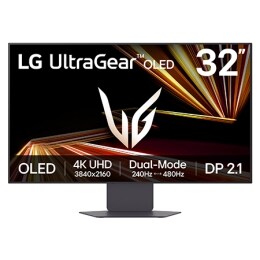 LG UltraGear™ GX8 32 ιντσών OLED 240Hz 4K UHD |32GX870A με Dual-Mode, DCI-P3 98.5% (Typ.), VESA DisplayHDR™ True Black 400, 0.03ms (GtG), DP 2.12
