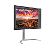 LG Οθόνη 27'' UHD 4K IPS με VESA DisplayHDR™ 400, Προοπτική όψη, 27UP850K-W, thumbnail 4