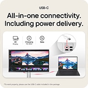 LG Οθόνη 27'' UHD 4K IPS με VESA DisplayHDR™ 400, detailed, 27UP850K-W, thumbnail 13