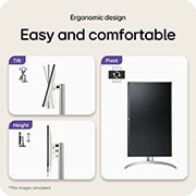 LG Οθόνη 27'' UHD 4K IPS με VESA DisplayHDR™ 400, detailed, 27UP850K-W, thumbnail 14
