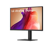 LG Οθόνη 31,5'' 4K UHD UltraFine™ VA, πλαϊνή όψη σε γωνία -15 μοιρών, 32U720A-B, thumbnail 2
