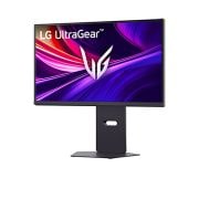 LG  LG UltraGear™ 27 ιντσών UHD 4K Nano IPS Black 240Hz | 1ms (GtG), DP 2.1, DisplayHDR 600, 'Πλαϊνή όψη σε γωνία -15 μοιρών, 27G850A-B, thumbnail 2