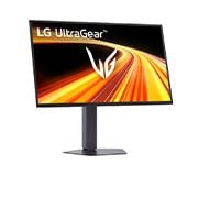LG UltraGear™ 27 ιντσών OLED QHD Gaming Monitor 4ης Γενιάς, οπίσθια όψη με αναμμένα φώτα, 27GX790B-B, thumbnail 5