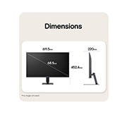 LG 27 ιντσών UltraGear™ G4 FHD Gaming Monitor 144Hz, Μπροστινή και πλαϊνή όψη μιας οθόνης για παιχνίδια που απεικονίζει τις συνολικές διαστάσεις και τον σχεδιασμό του προφίλ της., 27G411B-B, thumbnail 12