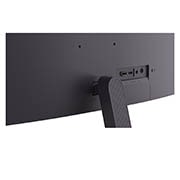 LG 27 ιντσών UltraGear™ G4 FHD Gaming Monitor 144Hz, 'Πίσω όψη της οθόνης που δείχνει την περιοχή προσάρτησης της βάσης και τις πίσω θύρες, 27G411B-B, thumbnail 13