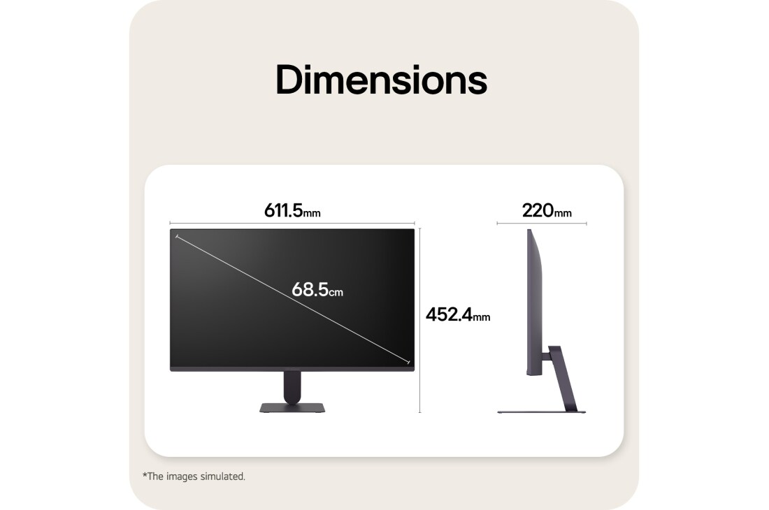 LG 27 ιντσών UltraGear™ G4 FHD Gaming Monitor 144Hz, Μπροστινή και πλαϊνή όψη μιας οθόνης για παιχνίδια που απεικονίζει τις συνολικές διαστάσεις και τον σχεδιασμό του προφίλ της., 27G411B-B, thumbnail 12