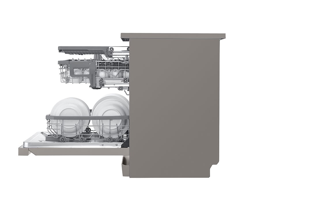 LG Πλυντήριο πιάτων με ατμό LG QuadWash™, Side view, DF325FPS, thumbnail 11