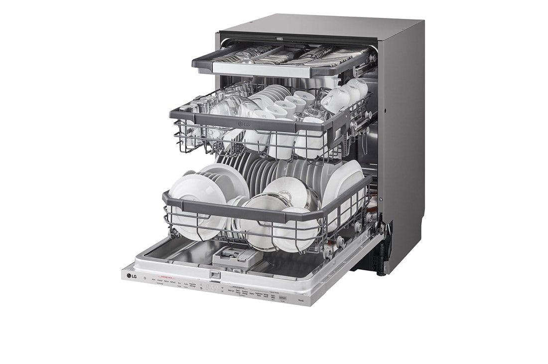 LG Εντοιχιζόμενο πλυντήριο πιάτων με ατμό LG QuadWash™, DB365TXS, thumbnail 8