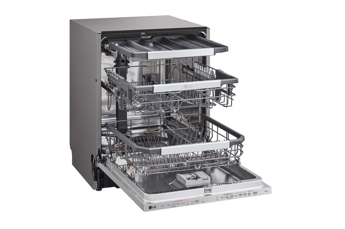 LG Εντοιχιζόμενο πλυντήριο πιάτων με ατμό LG QuadWash™, DB475TXS, thumbnail 4