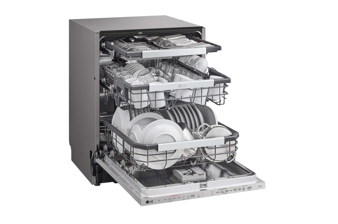 LG Εντοιχιζόμενο πλυντήριο πιάτων με ατμό LG QuadWash™, DB475TXS, thumbnail 5