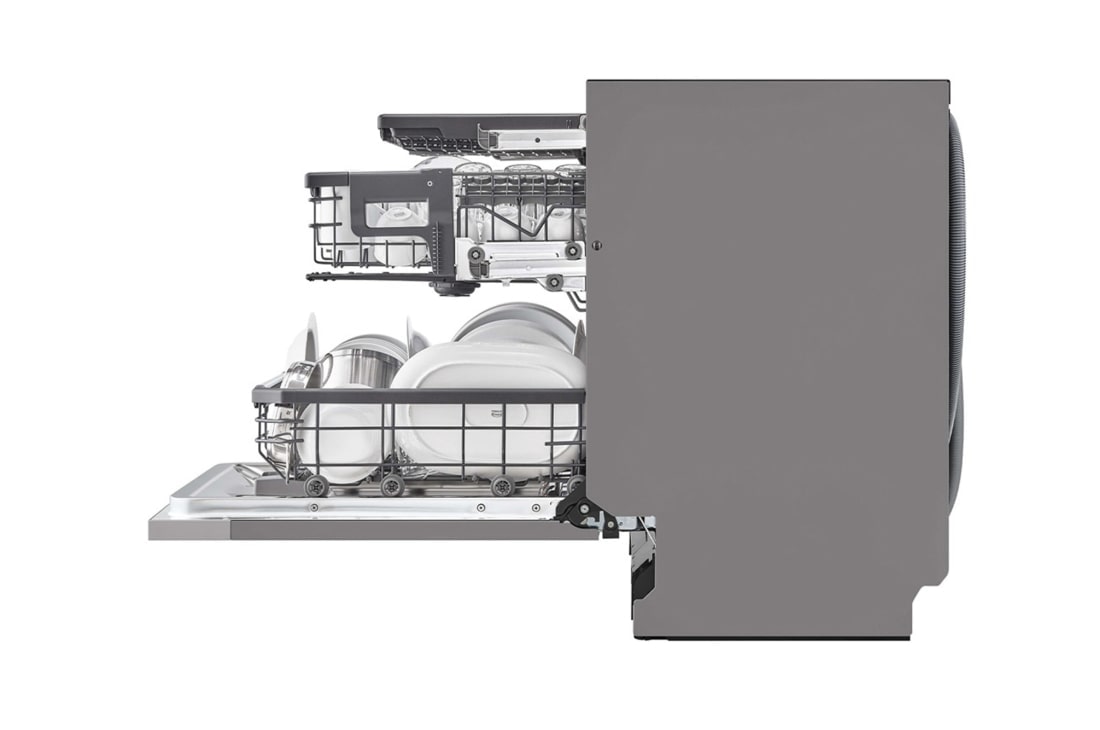 LG Εντοιχιζόμενο πλυντήριο πιάτων με ατμό LG QuadWash™, DB475TXS, thumbnail 9