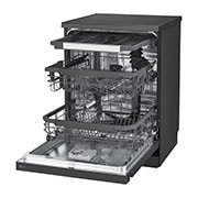 LG Πλυντήριο πιάτων με ατμό LG QuadWash™, Δεξιά πλαϊνή όψη (άδειο, ανοιχτή πόρτα), DF365FMS, thumbnail 7
