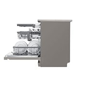 LG Πλυντήριο πιάτων με ατμό LG QuadWash™, Right Side with dishes, DF365FPS, thumbnail 10