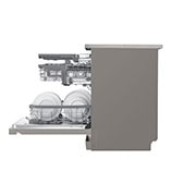 LG Πλυντήριο πιάτων με ατμό LG QuadWash™, Right Side with dishes, DF365FPS, thumbnail 11