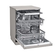 LG Πλυντήριο πιάτων με ατμό LG QuadWash™, Left Side without dish, DF365FPS, thumbnail 4