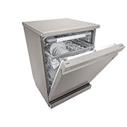 LG Πλυντήριο πιάτων με ατμό LG QuadWash™, Left Side top open, DF365FPS, thumbnail 6