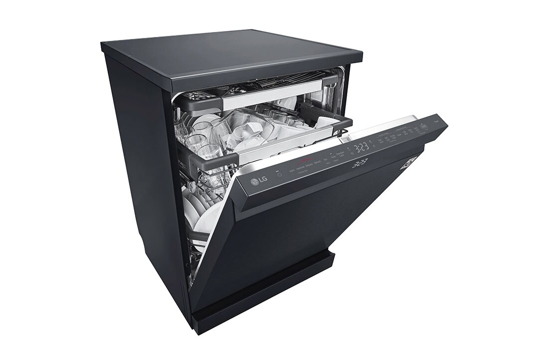 LG Πλυντήριο πιάτων με ατμό LG QuadWash™, Right Side without dish, DF587HMS, thumbnail 7