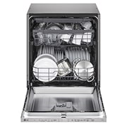 LG Εντοιχιζόμενο πλυντήριο πιάτων με LG QuadWash™, side view, DB243TX, thumbnail 4