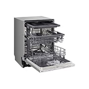 LG Εντοιχιζόμενο πλυντήριο πιάτων με LG QuadWash™, side view, DB243TX, thumbnail 6