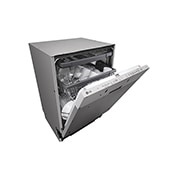 LG Εντοιχιζόμενο πλυντήριο πιάτων με LG QuadWash™, side view, DB243TX, thumbnail 1