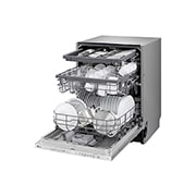 LG Εντοιχιζόμενο πλυντήριο πιάτων με LG QuadWash™, side view, DB243TX, thumbnail 9